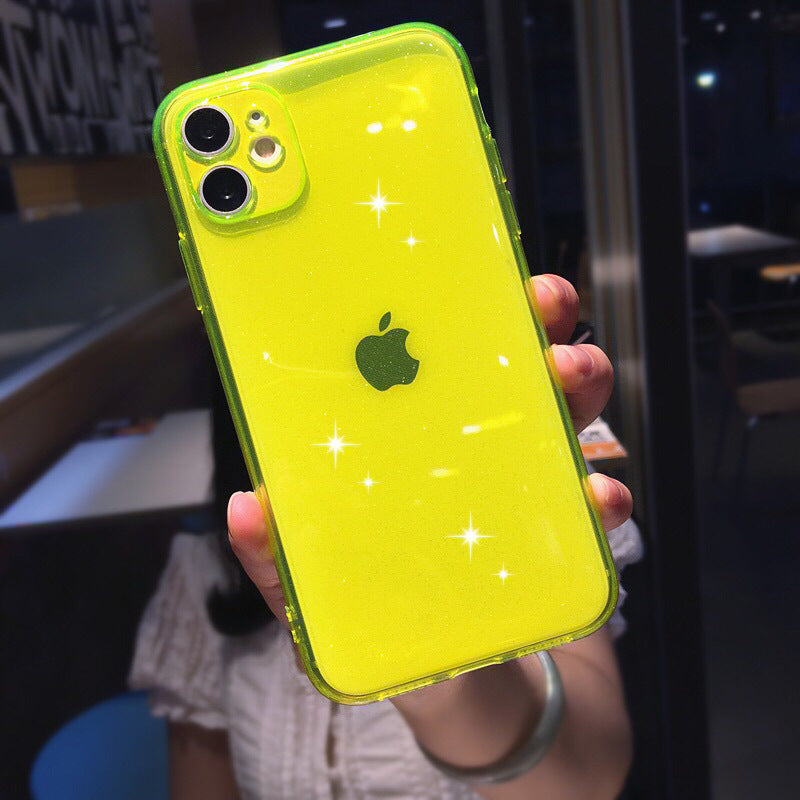 Customized Powder Eye Protection TPU Phone Case Customized Powder Eye Protection TPU Phone Case